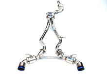 Load image into Gallery viewer, Invidia 2019+ Toyota Supra Dual N1 w/ Valve Rolled Titanium Tip Cat-back Exhaust