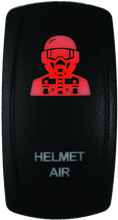 Load image into Gallery viewer, DragonFire Racing Lighted Switch Hel Air On/Off Red