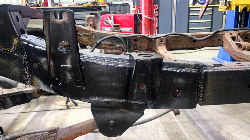 Rust Buster 2004-2012 Chevy Colorado & GMC Canyon Rear ward Leaf Spring Mount - Right