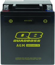 Load image into Gallery viewer, QuadBoss 11-12 Arctic Cat 350 Maintenance-Free AGM Battery