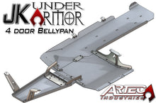 Load image into Gallery viewer, Artec Industries 07-18 Jeep Wrangler JK Under Armor - Four Door Bellypan Kit Model Year 2007-2011