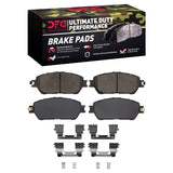 DFC 05-15 Toyota Tacoma Front Ultimate Duty Performance Brake Pads and Hardware Kit