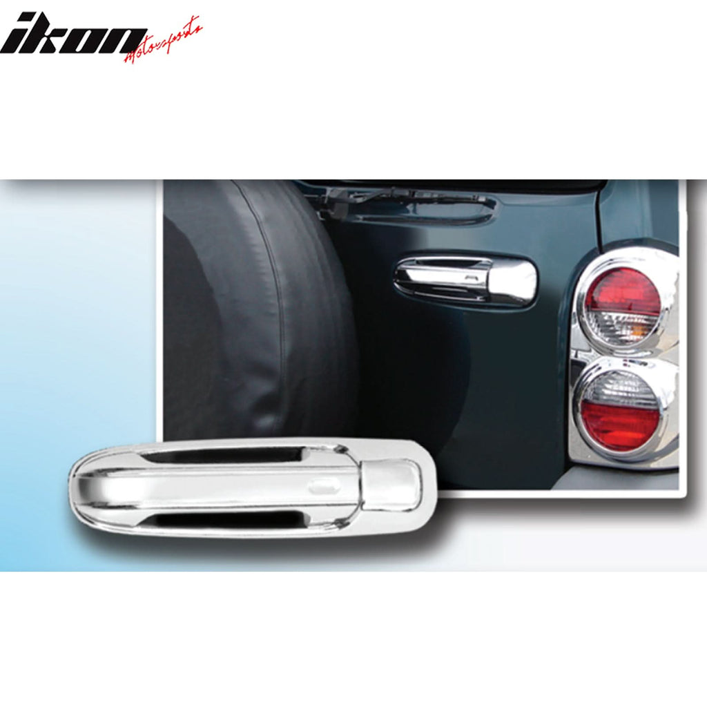 2002-2007 Jeep Liberty Chrome Outside Rear Door Handle Cover Trim ABS