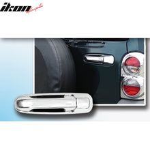 Load image into Gallery viewer, 2002-2007 Jeep Liberty Chrome Outside Rear Door Handle Cover Trim ABS