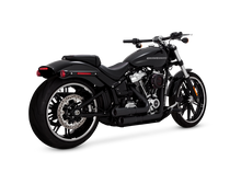 Load image into Gallery viewer, Vance &amp; Hines HD Sportster 04-13 Mini Grenades Black Full System Exhaust