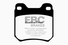 Load image into Gallery viewer, EBC 97-01 Cadillac Catera 3.0 Ultimax2 Rear Brake Pads