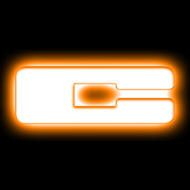 ORACLE Lighting Universal Illuminated LED Letter Badges - Matte White Surface Finish - C NO RETURNS