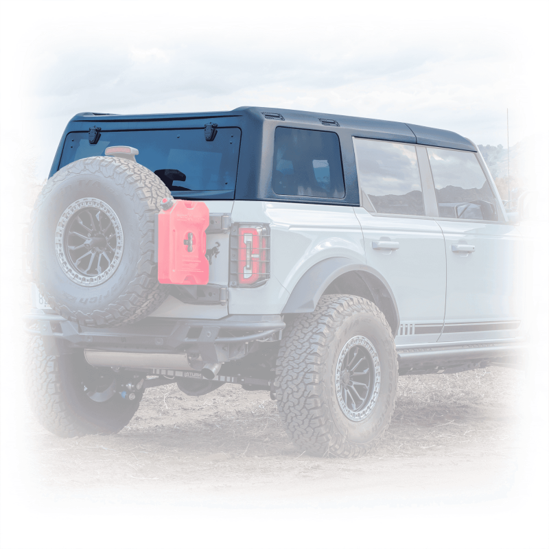 TURN Offroad 2021+ Ford Bronco 4DR Hard Top - Black/Badge Delete
