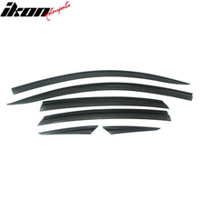 Load image into Gallery viewer, 2012-2018 Audi A6 Window Visor ABS Dark Smoke Sun Rain Guard 6PC Vent