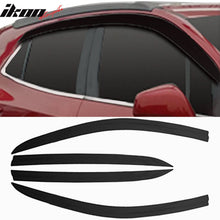 Load image into Gallery viewer, 2013-2022 Buick Encore Tape-On Dark Smoke 4PCS Window Visors Guard ABS