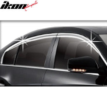 Load image into Gallery viewer, 2010-2016 Buick LaCrosse Tape-On Chrome 4PCS Window Visors Guards ABS
