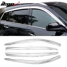 Load image into Gallery viewer, 2010-2016 Cadillac SRX Chrome Window Visors Rain Sun Guard ABS 6PCS