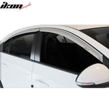 Load image into Gallery viewer, 2011-2015 Chevrolet Cruze Chrome Window Visors Rain Sun Guard ABS 4PCS