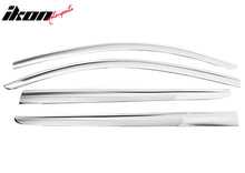 Load image into Gallery viewer, 2015-2020 Chevrolet Suburban Chrome ABS Window Visors Tape On 4PCS