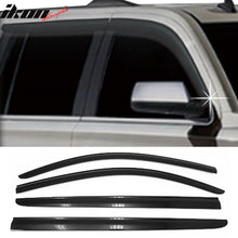 Load image into Gallery viewer, 2015-2020 Chevy Suburban Window Visor ABS Dark Smoke Rain Guard 4PC