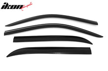 Load image into Gallery viewer, 2007-2014 Chevrolet Tahoe Dark Smoke ABS Window Visors Tape On 4PCS