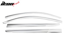 Load image into Gallery viewer, 2015-2020 Chevrolet Tahoe Chrome Window Visors Tape On Deflectors 4PCS