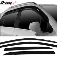Load image into Gallery viewer, 2013-2022 Chevrolet Trax Dark Smoke Window Visors Rain Sun Guard ABS