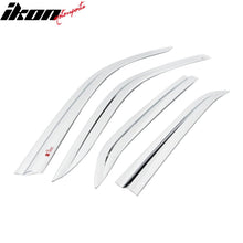 Load image into Gallery viewer, 2011-2023 Chrysler 300 Tape-On Chrome 4PCS Window Visors Guards ABS