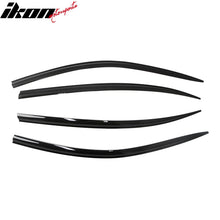 Load image into Gallery viewer, 2013-2017 Honda Accord Window Visor ABS Dark Smoke Rain Guard 4PC Vent