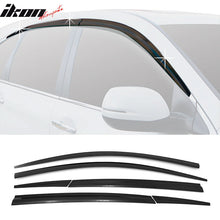Load image into Gallery viewer, 2012-2016 Honda CR-V Dark Smoke Window Visors Tape On Deflectors 6PCS