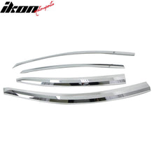 Load image into Gallery viewer, 2012-2017 Hyundai Accent Sedan Chrome ABS Window Visors Tape On 4PCS