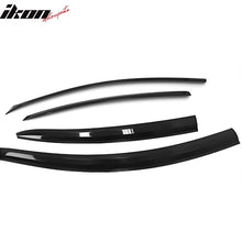 Load image into Gallery viewer, 2012-2017 Hyundai Accent Dark Smoke Window Visors Rain Sun Guard ABS