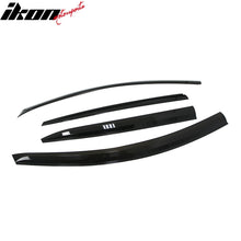 Load image into Gallery viewer, 2012-2017 Hyundai Accent 5Dr Dark Smoke ABS Window Visors Tape On 4PCS