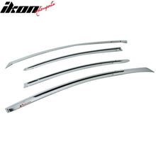 Load image into Gallery viewer, 2011-2014 Hyundai Sonata Tape-On Chrome 4PCS Window Visors Guards ABS