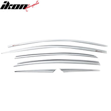 Load image into Gallery viewer, 2015-2019 Hyundai Sonata Tape-On Chrome 6PCS Window Visors Guards ABS