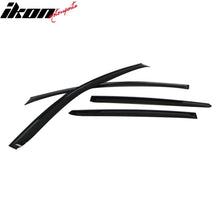 Load image into Gallery viewer, 2010-2015 Hyundai Tucson Tape-On Dark Smoke 4PCS Window Visors ABS