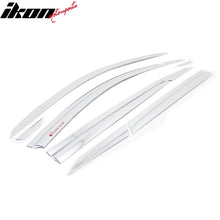Load image into Gallery viewer, 2016-2021 Hyundai Tucson Chrome Window Visors Tape On Deflectors 8PCS
