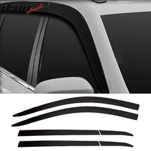 Load image into Gallery viewer, 2014-2020 Jeep Cherokee Window Visor ABS Dark Smoke Rain Guard 6PC