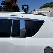 Load image into Gallery viewer, 2007-2017 Jeep Compass Window Visor ABS Chrome Sun Rain Guard 6PC Vent