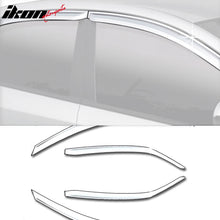 Load image into Gallery viewer, 2009-2013 Kia Forte All Models Chrome ABS Window Visors Tape On 4PCS