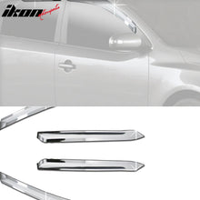 Load image into Gallery viewer, 2011-2013 Kia Forte Hatchback Chrome ABS Window Visors Tape On 4PCS