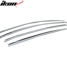 Load image into Gallery viewer, 2011-2015 Kia Optima Window Visor ABS Chrome Sun Rain Side Guard 4PC