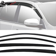 Load image into Gallery viewer, 2011-2015 Kia Optima Dark Smoke Window Visors Rain Sun Guard ABS 4PCS