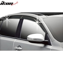 Load image into Gallery viewer, 2011-2015 Kia Optima Dark Smoke Window Visors Rain Sun Guard ABS 4PCS