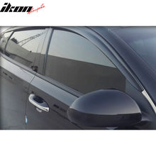 Load image into Gallery viewer, 2016-2020 Kia Optima Window Visor ABS Dark Smoke Sun Rain Guard 6PC