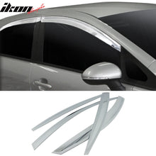 Load image into Gallery viewer, 2012-2017 Kia Rio 5DR Window Visor ABS Chrome Sun Rain Guard 4PC Vent