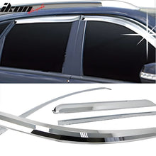 Load image into Gallery viewer, 2011-2015 Kia Sorento Chrome Window Visors Rain Sun Guard ABS 4PCS