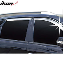 Load image into Gallery viewer, 2011-2015 Kia Sorento Chrome Window Visors Rain Sun Guard ABS 4PCS