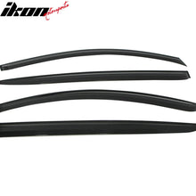 Load image into Gallery viewer, 2011-2016 Kia Sportage Tape-On Dark Smoke 4PCS Window Visors Guard ABS