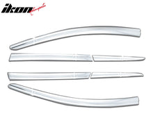 Load image into Gallery viewer, 2015-2023 Nissan Murano Chrome Window Visors Tape On Deflectors 6PCS