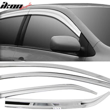 Load image into Gallery viewer, 2009-2013 Toyota Corolla Window Visor ABS Chrome Sun Rain Guard 4PC