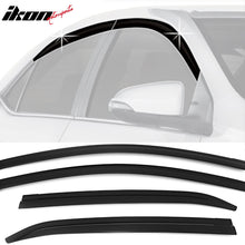 Load image into Gallery viewer, 2014-2019 Toyota Corolla Sedan Dark Smoke ABS Window Visor Tape On 4PC