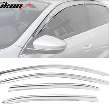 Load image into Gallery viewer, 2012-2019 Volkswagen Passat Chrome Window Visors Rain Sun Guard ABS
