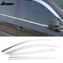Load image into Gallery viewer, 2009-2017 Volkswagen Tiguan Chrome Window Visors Rain Sun Guard ABS
