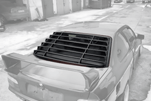 Load image into Gallery viewer, BMW E36 Coupe Series 3 Black Back Windshield Louvers (1992 - 1999)